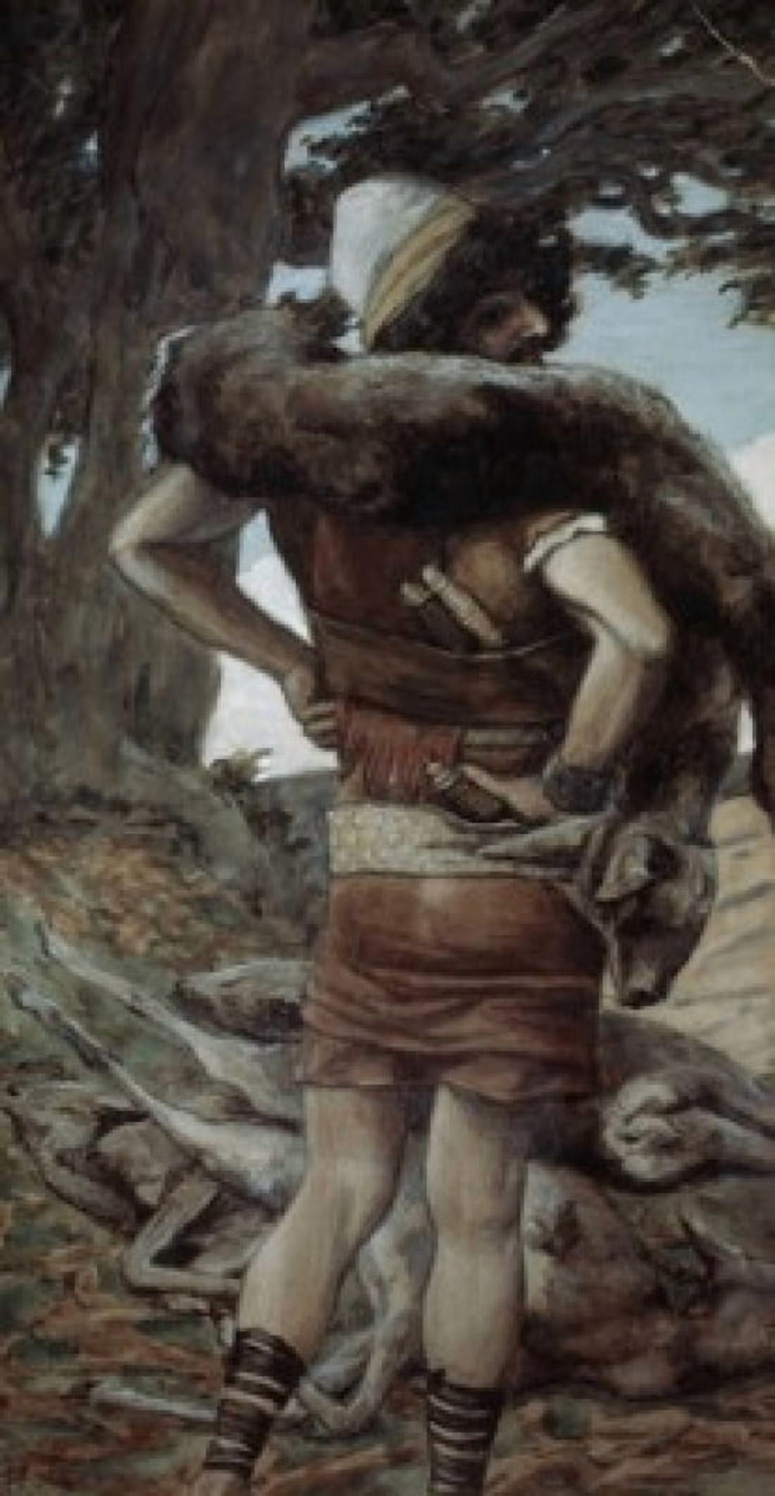 Nimrod James Tissot (1836-1902 French) Jewish Museum New York City Canvas Art - James Tissot (18 x 24)
