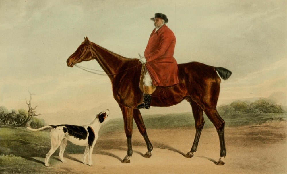 Nimrods Hunting Tours 1903 John Ward Canvas Art - William (1810-1850 Barraud (18 x 24)