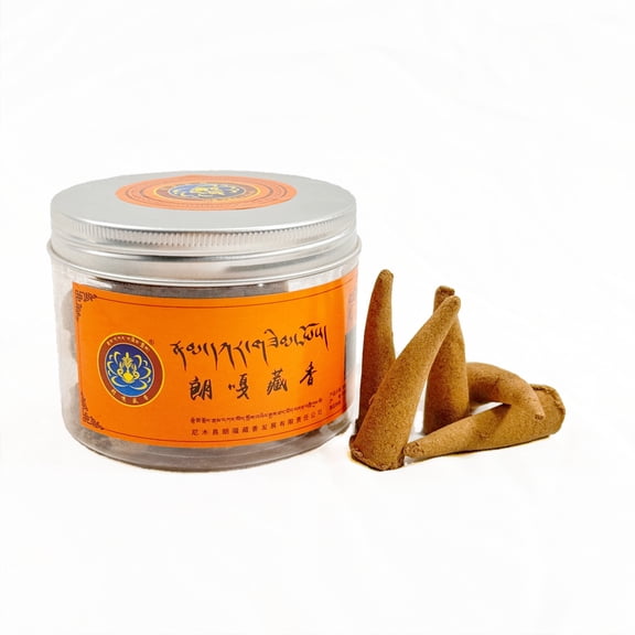 Nimu Tibetan Cone Incense - Handmade Natural Incense Cones, Pack of 35 (100g Total)