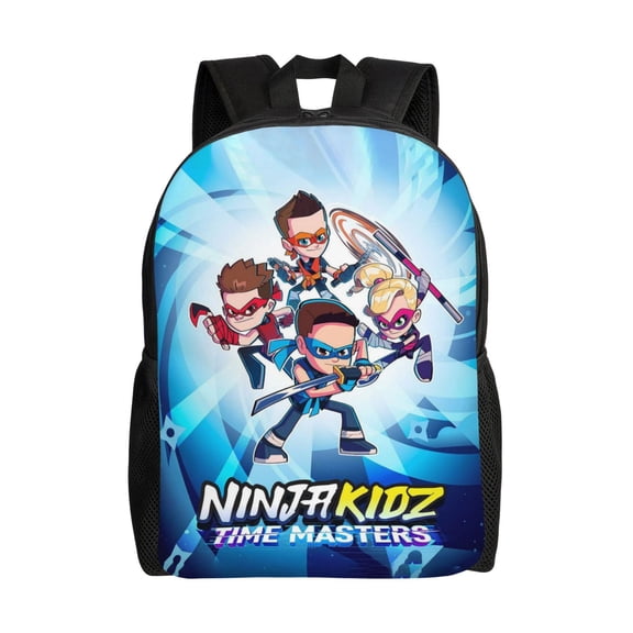 Nin-ja TV-Kidz Lightweight Backpack Laptop Shoulders Bookbag Daypack Travel Women Men