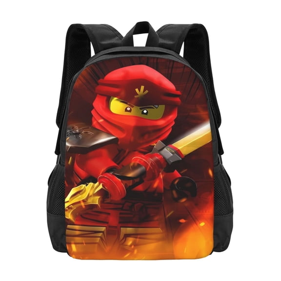 NinJago Backpack Shoulder Bag For Men Women With Adjustable Padded Straps Daypack School College Travel Computer Casual Bookbag Unisex Laptop Lightweight Large Capacity Satchel Knapsack