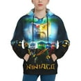 thumbnail image 1 of NinJago Boys Girls 3D Print Casual Pullover Hoodies Hooded Sweatshirts Tops Blouse with Pocket Age 6-16, 1 of 5