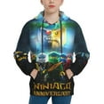 thumbnail image 1 of NinJago Boys' Hoodie Realistic 3d Print Graphic Hooded Sweatshirts With Drawstring Medium, 1 of 5