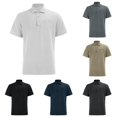 thumbnail image 1 of NinXxx Boys Button Down Ice Silk Short Sleeve School Top with Pocket White 9-10 Years, 1 of 5