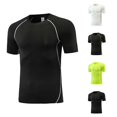 thumbnail image 1 of NinXxx Boys Compression Athletic Performance Wicking Breathable Training Top Light Gray 9-11 Years, 1 of 4