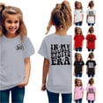 thumbnail image 1 of NinXxx Girls 10th Birthday Party Tee T Shirt Top Celebration Outfit Grey 110, 1 of 4