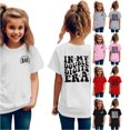 thumbnail image 1 of NinXxx Girls 10th Birthday Party Tee T Shirt Top Celebration Outfit White 110, 1 of 4