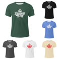 thumbnail image 1 of NinXxx Men's Spring Summer National Day Vintage Distressed Print Top Army Green XXXL, 1 of 6