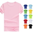 thumbnail image 1 of NinXxx Men's Workout Running Athletic Crewneck Performance Training Tee Pink L, 1 of 7