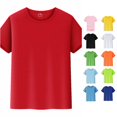 thumbnail image 1 of NinXxx Men's Workout Running Athletic Crewneck Performance Training Tee Red XXL, 1 of 7