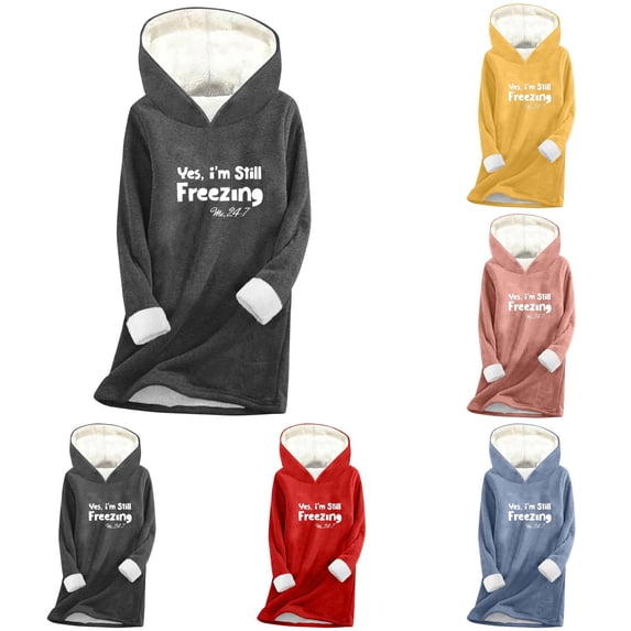 NinXxx Women's Elegant Hooded Sweatshirt Basic Hoodie Casual Top Dark Gray XXL