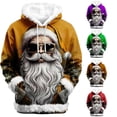 thumbnail image 1 of NinXxx Women's Fashion Hooded Sweatshirt Cozy Winter Loungewear Streetwear Top Yellow XL, 1 of 4