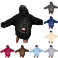 thumbnail image 1 of NinXxx Women's Sunset Beach Oversized Hoodie Beachy Sweatshirt Top Black M, 1 of 6