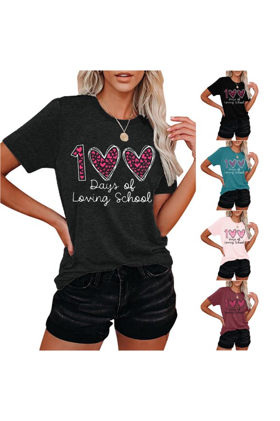 Women's Teacher School Life Classroom Apparel T Shirt Dark Gray M