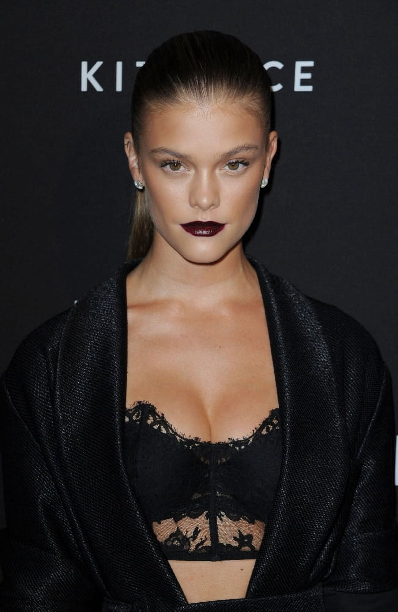 Nina Agdal At Arrivals For HarperS Bazaar September Icons Party Canvas Art - (16 x 20)