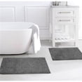 thumbnail image 1 of Nina Chenille Bath Mat, Charcoal - 2 Piece, 1 of 1