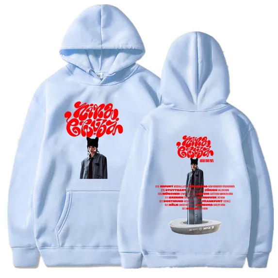 Nina Chuba Arena Tour 2025 Graphic Hoodie Fleece Lined Unisex Winter Warm Pullover Casual Streetwear Sweatshirt