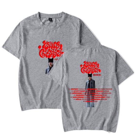 Nina Chuba Arena Tour 2025 Men/Women T-Shirt Summer Streetwear Harajuku Tshirt Shirt Short Sleeve