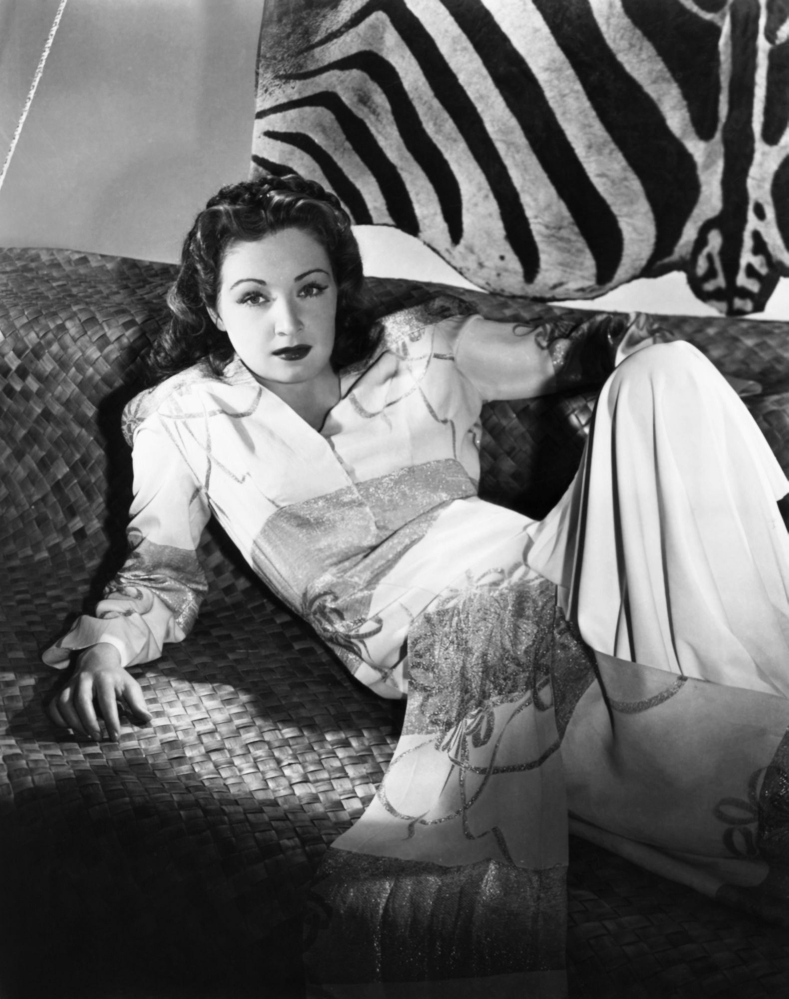 Nina Foch Canvas Art - (16 x 20)