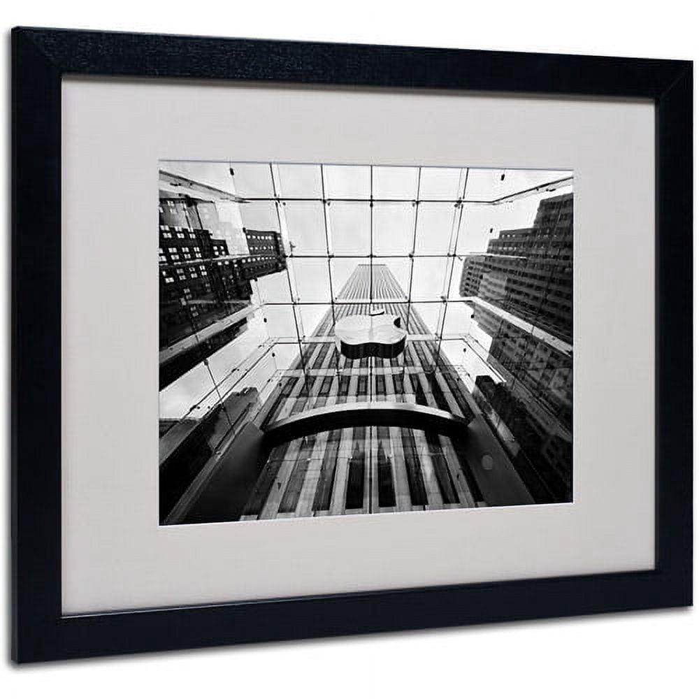Nina Papiorek 'NYC, Big Apple II' Matted Framed Art