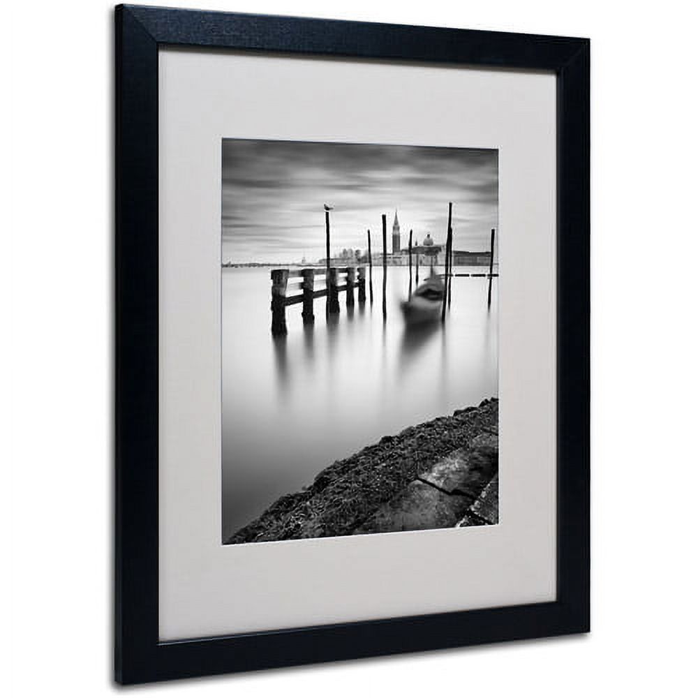 Nina Papiorek 'Venice Canal Grande' Matted Framed Art