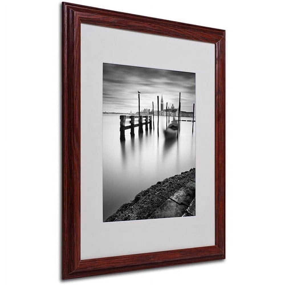 Nina Papiorek 'Venice Canal Grande' Matted Framed Art
