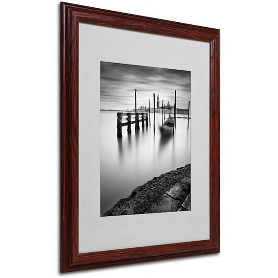 Nina Papiorek 'Venice Canal Grande' Matted Framed Art