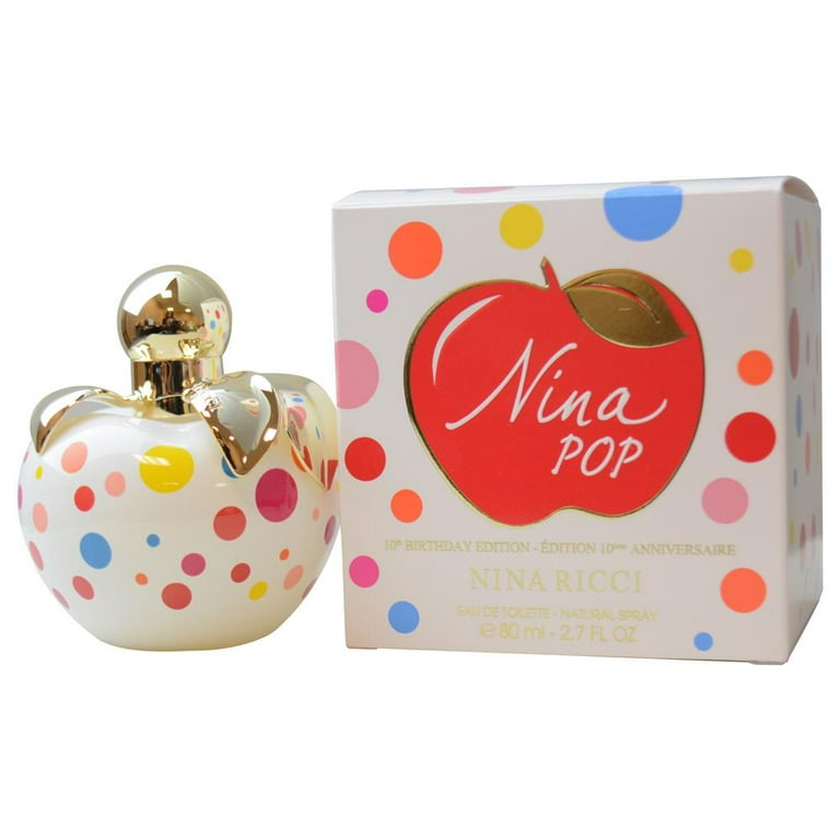Nina Pop Eau De Toilette Spray (10th Birthday Edition) By Nina Ricci - 2.7 oz Nina Pop Eau De Toilette Spray (10th Birthday Edition) By Nina Ricci - 2.7 oz