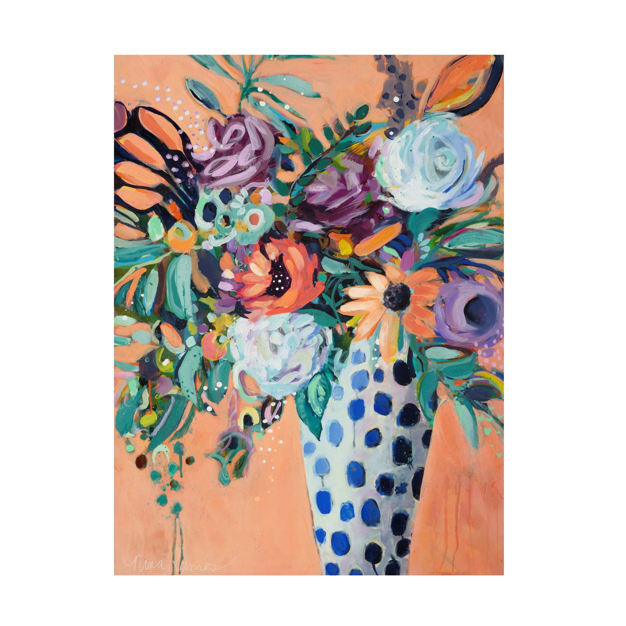 Nina Ramos 'Blooming in Sunshine II' Canvas Art