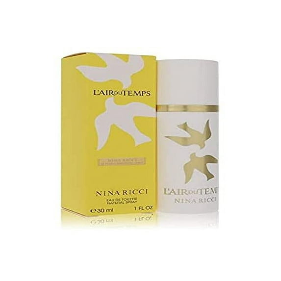 Nina Ricci L'Air Du Temps Perfume For Women - Floral Fragrance Mist - Opens With Notes Of Carnation And Aldehydes - Blended With Rose And Neroli - Long Lasting Scent - Eau De Toilette Spray - 1 Oz