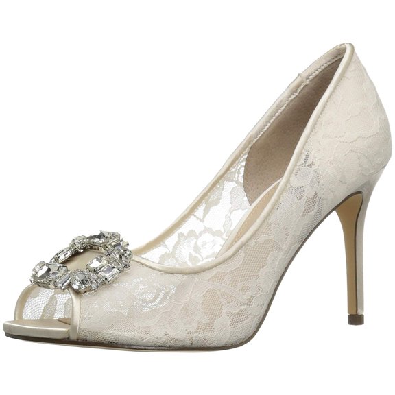Nina Women's Rhodes Dress Pump, Ivory, 5 M US