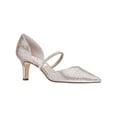 thumbnail image 1 of Nina Womens Brystol  Shimmer Covered Heel Dress Pumps, 1 of 3