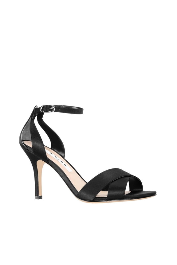 Womens Venus Ankle Strap Open Toe Heel Sandals