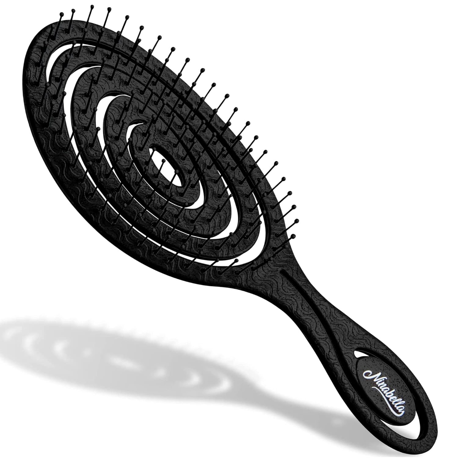 Ninabella Organic Detangling Hair Brush for Women, Men & Children