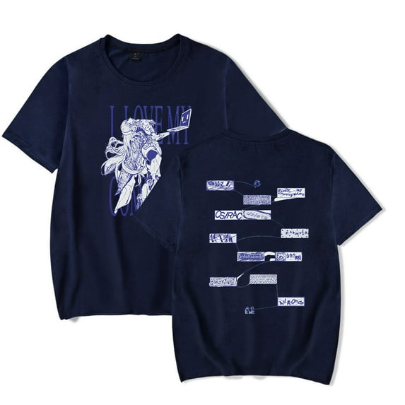 Ninajirachi I Love My Computer T-Shirt Men/Women Streetwear T-Shirt Shirt Short Sleeve