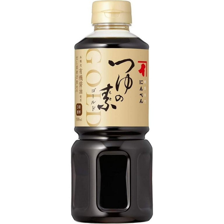 Ninben Tsuyu no Moto Gold Hokkaido 500mL Kombu Noodle Soup Base