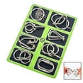 thumbnail image 1 of Nine Buckle Educational Toys Metal Puzzle Untie Unlock Interl Nice F7 R3D7, 1 of 6