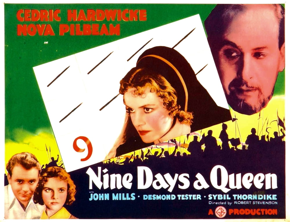 Nine Days A Queen Canvas Art -  (28 x 22)