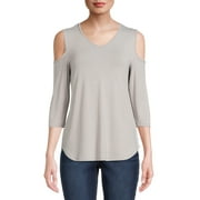 Nine.Eight Women’s Cold Shoulder Blouse