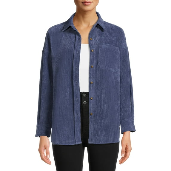 Nine.Eight Women’s Corduroy Shacket