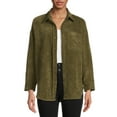 thumbnail image 1 of Nine.Eight Women’s Corduroy Shacket, 1 of 5