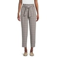 thumbnail image 1 of Nine.Eight Women’s Cropped Paper Bag Waist Pants, 1 of 5