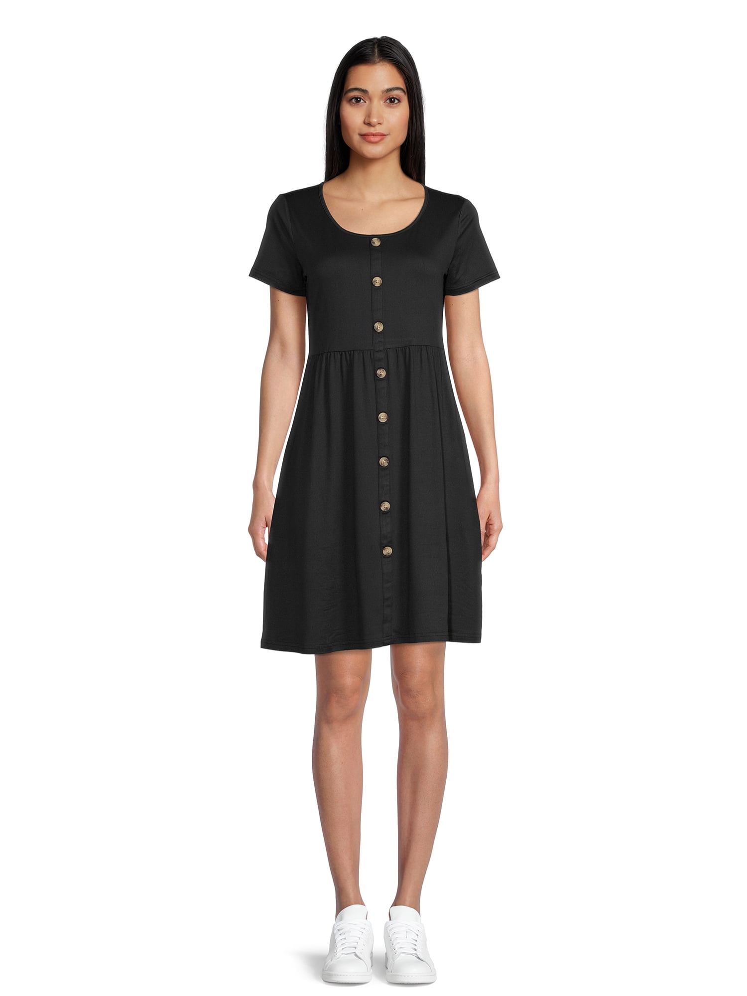 Nine.Eight Women's Empire Waist Knit Dress