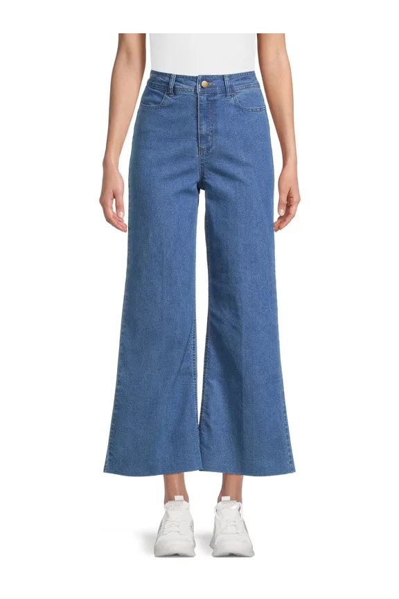 Women's Sailor Style Flare Leg Jeans