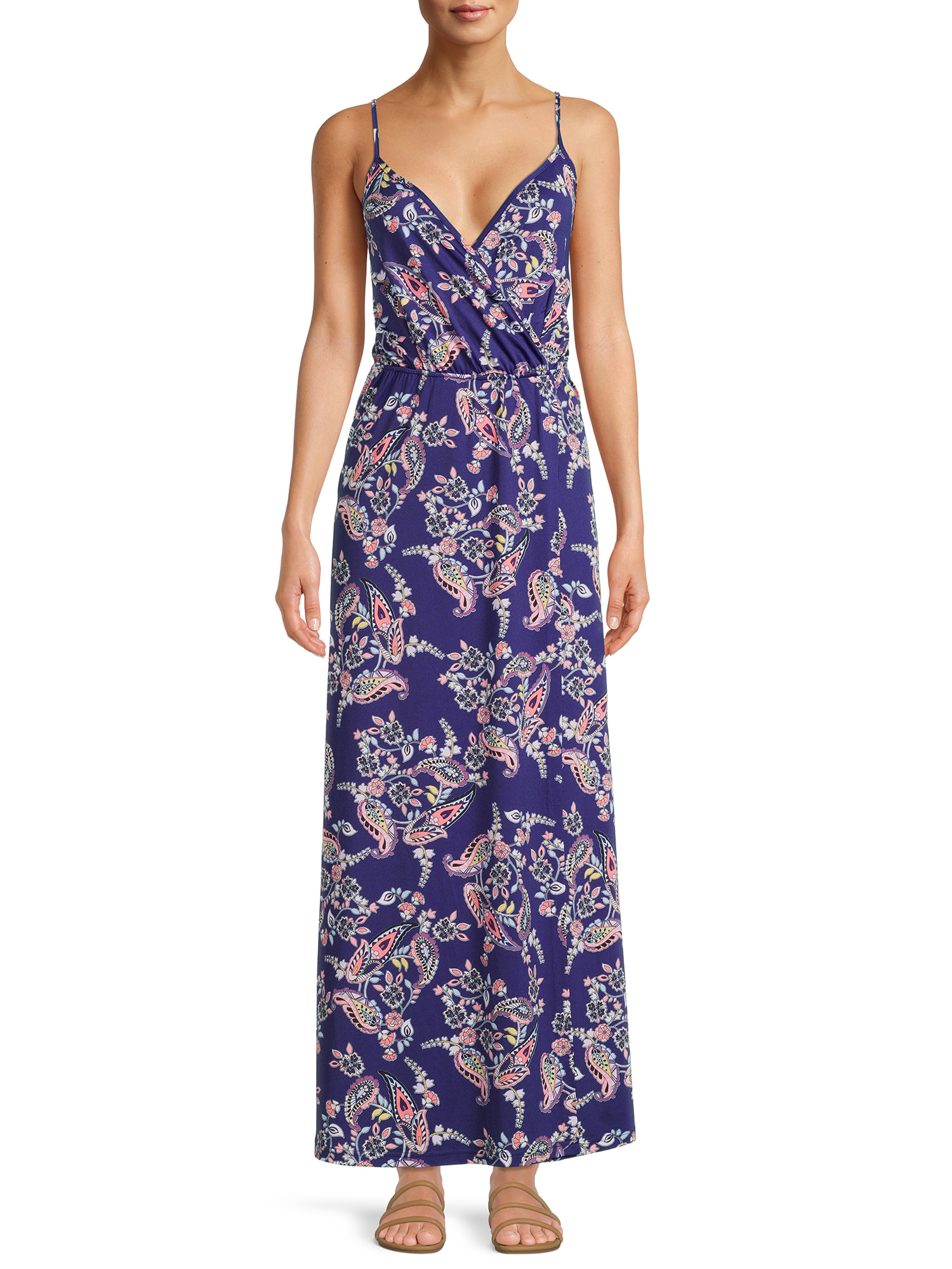 Find Your Perfect Nine.Eight Women's Wrap Maxi Dress - Walmart.com