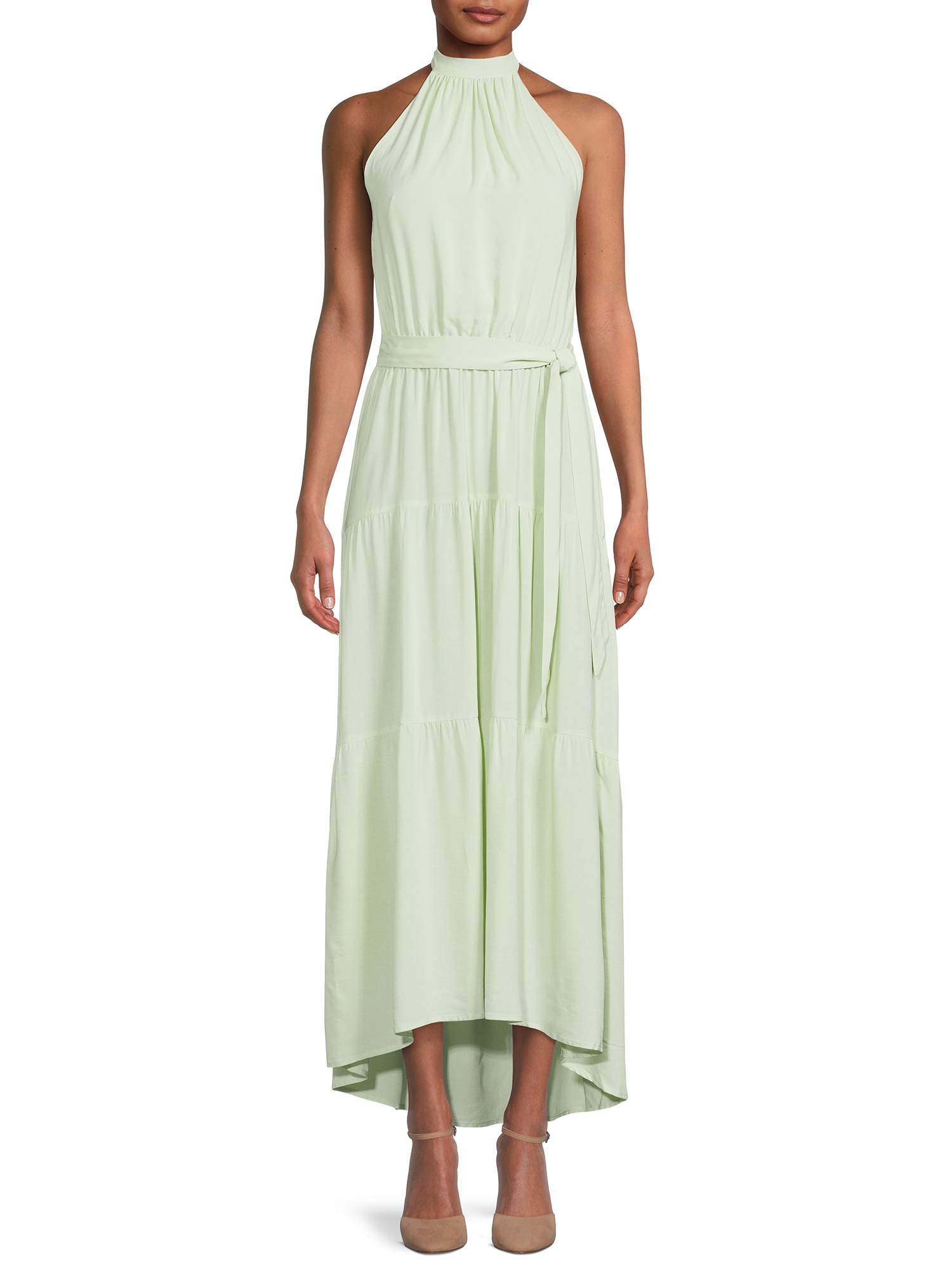 Nine.Eight Womens Halter Maxi Dress - Walmart.com