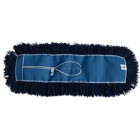 Nine Forty Industrial Strength Premium Nylon Floor Dust Mop Refill | Commercial Cleaner Mop Head Replacement (24" Wide X 5")