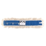 Nine Forty Industrial Strength Ultimate Cotton Floor Dust Mop Refill | Commercial Cleaner Mop Head Replacement 1 Pack, 48 Wide X 5