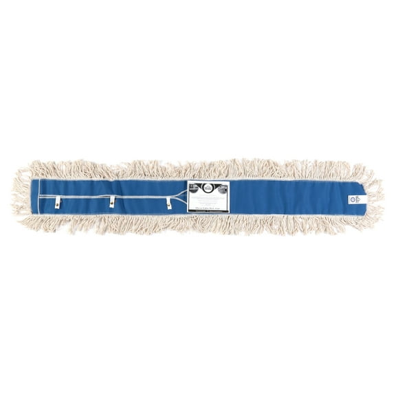 Nine Forty Industrial Strength Ultimate Cotton Floor Dust Mop Refill | Commercial Cleaner Mop Head Replacement (1 Pack, 60" Wide X 5") 1 60x5 Inch (Pack of 1)