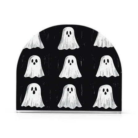 Nine Ghosts Thick U Shape Acrylic Napkin Holder Non Slip Space Saving for Kitchen